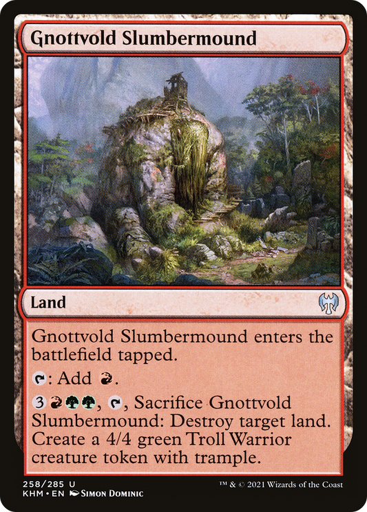Gnottvold Slumbermound (KHM-258) - Kaldheim