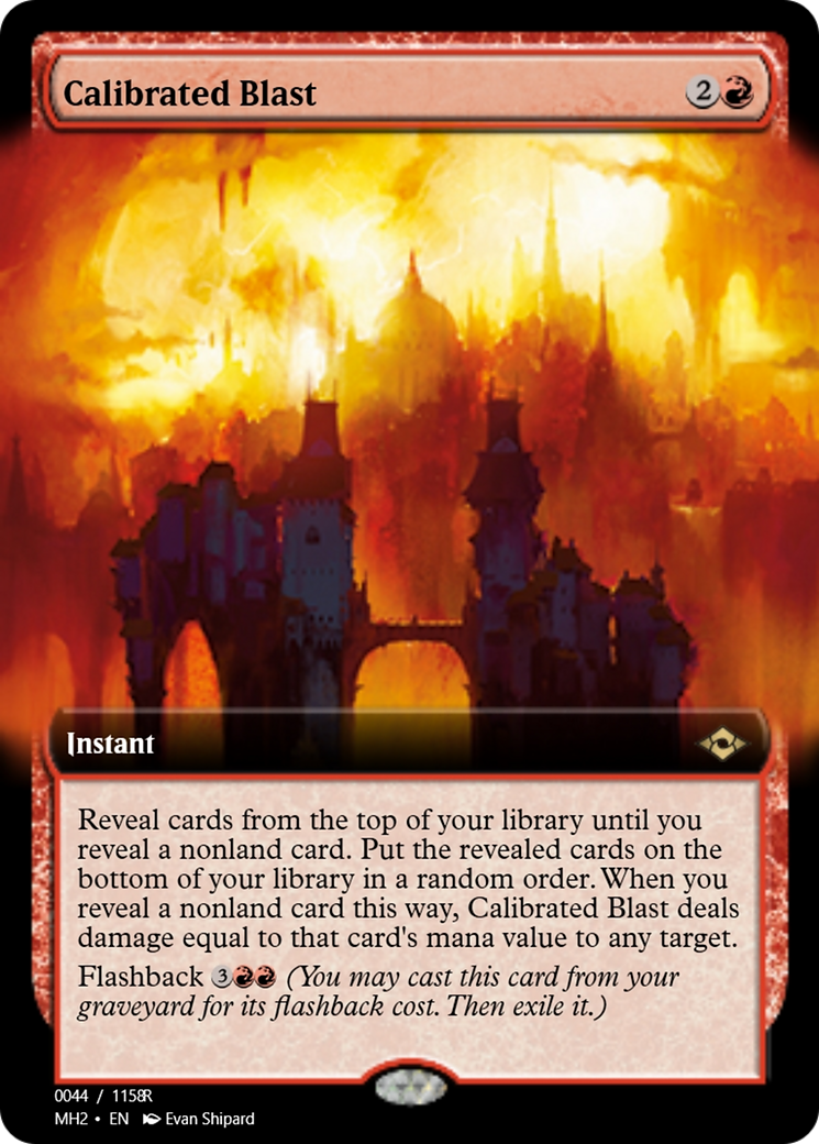 Calibrated Blast (PRM-91289) - Magic Online Promos