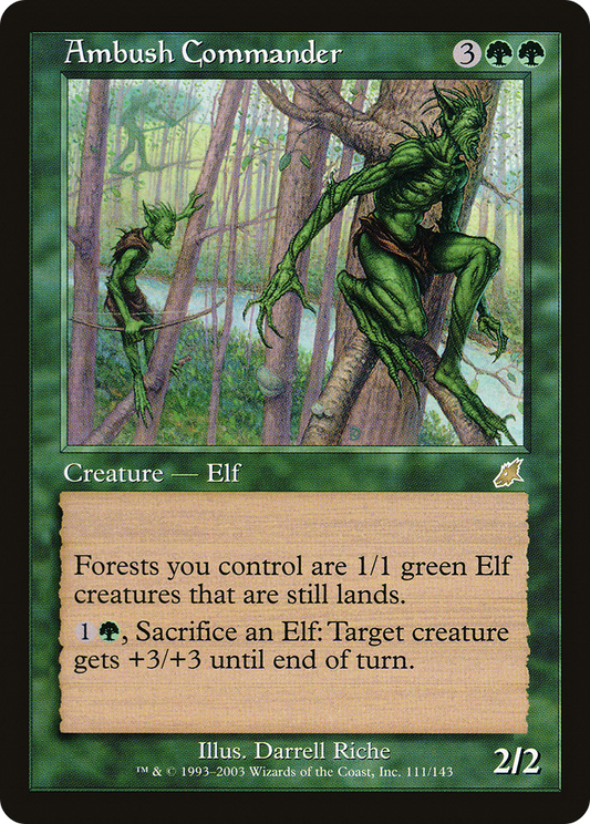 Ambush Commander (SCG-111) - Scourge Foil