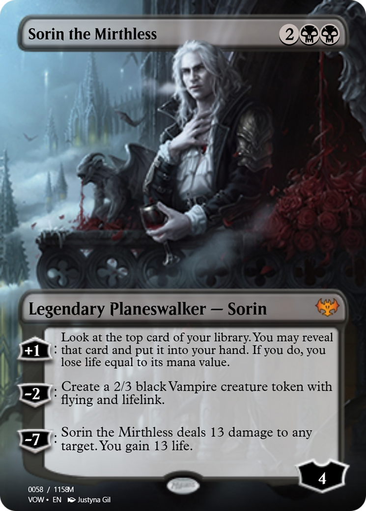 Sorin the Mirthless (PRM-95355) - Magic Online Promos Foil
