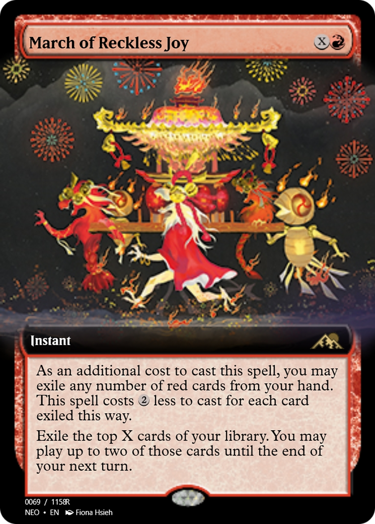 March of Reckless Joy (PRM-98001) - Magic Online Promos Foil