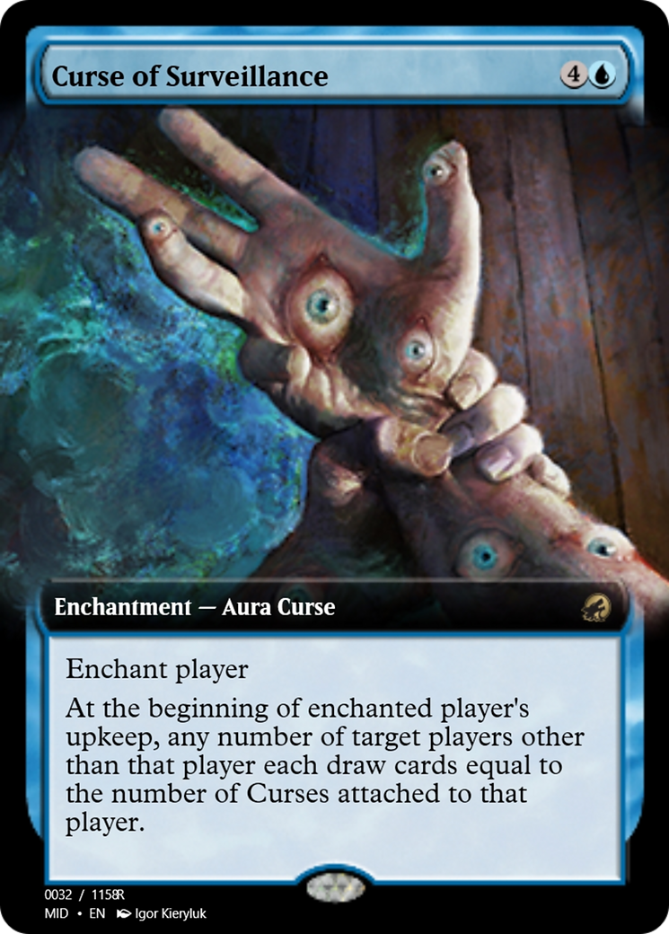 Curse of Surveillance (PRM-93944) - Magic Online Promos