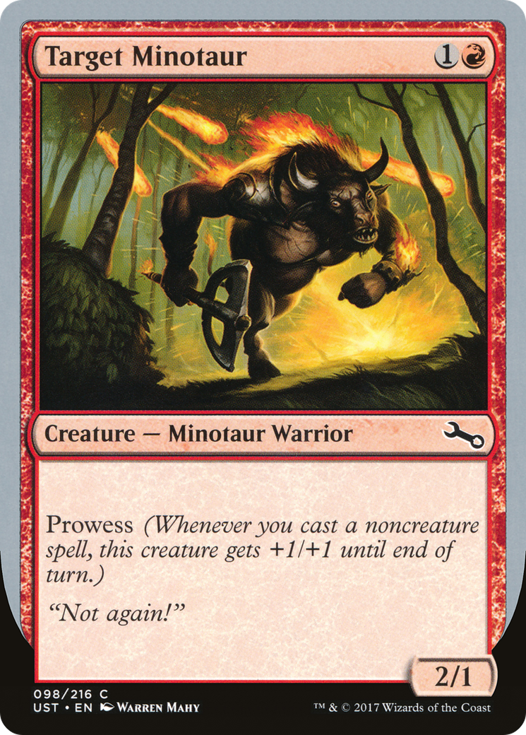 Target Minotaur (UST-98C) - Unstable