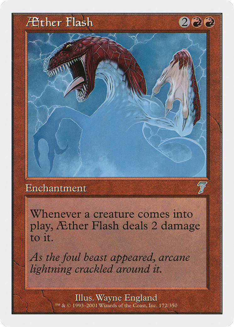 Aether Flash (7ED-172) - 7th Edition