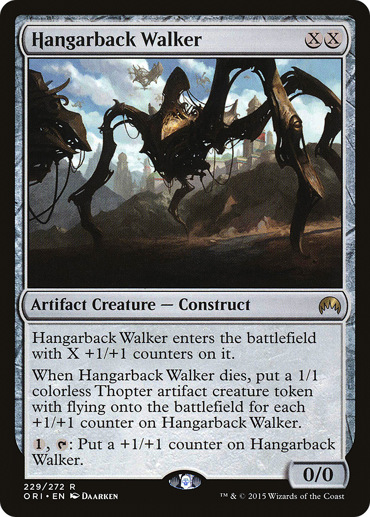 Hangarback Walker (ORI-229) - Magic Origins Foil