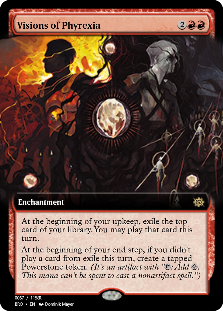 Visions of Phyrexia (PRM-105742) - Magic Online Promos Foil