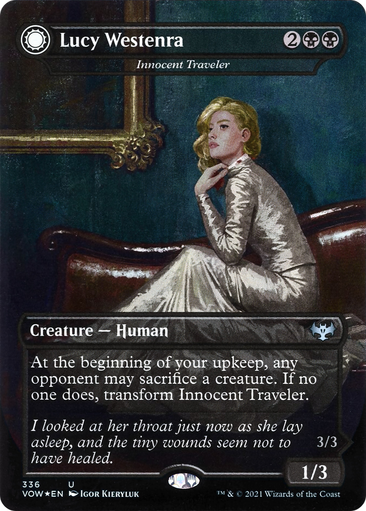 Innocent Traveler // Malicious Invader (VOW-336) (Borderless)