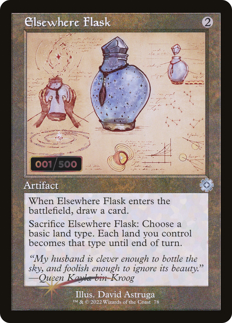Elsewhere Flask (BRR-078) - The Brothers' War Retro Artifacts Foil