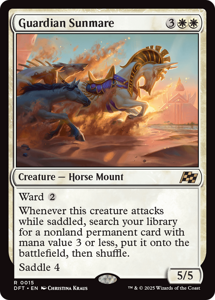 Guardian Sunmare (DFT-015) - Aetherdrift Foil