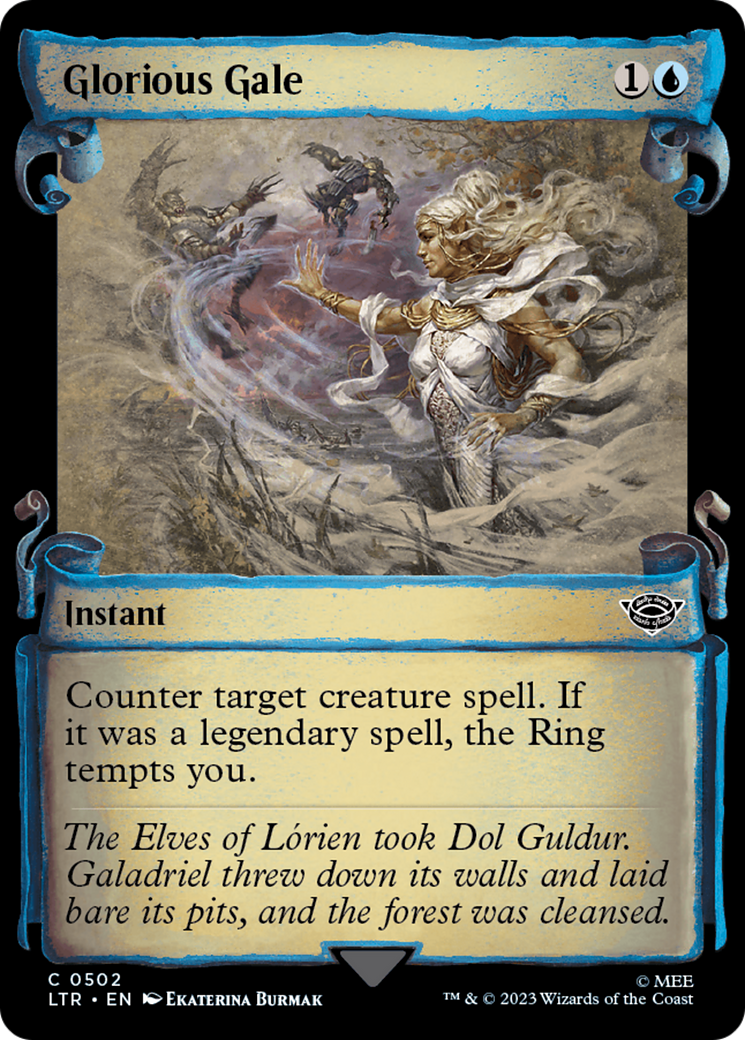 Glorious Gale (LTR-502) - The Lord of the Rings: Tales of Middle-earth: (Showcase) Foil