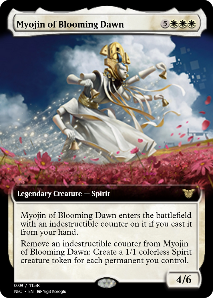 Myojin of Blooming Dawn (PRM-97881) - Magic Online Promos
