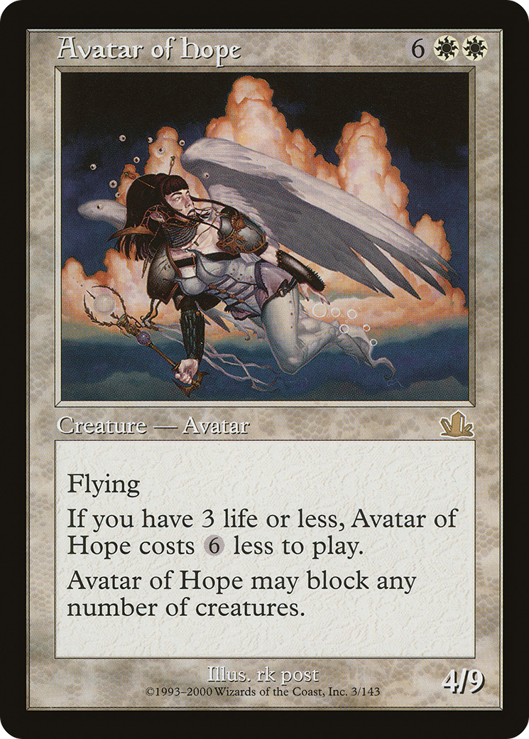 Avatar of Hope (PCY-003) - Prophecy
