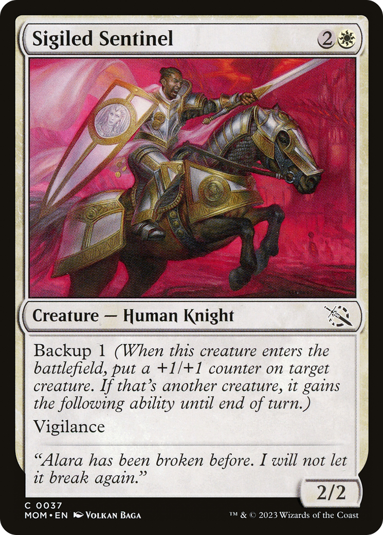 Sigiled Sentinel (MOM-037) - March of the Machine