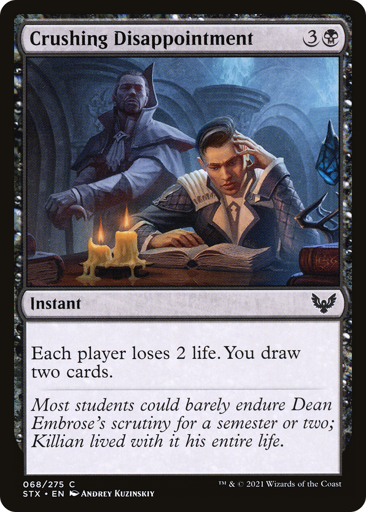 Crushing Disappointment (STX-068) - Strixhaven: School of Mages
