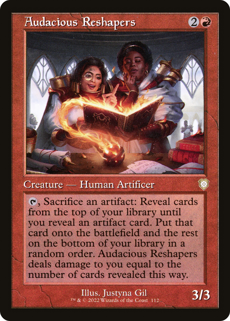 Audacious Reshapers (BRC-112) - The Brothers' War Commander