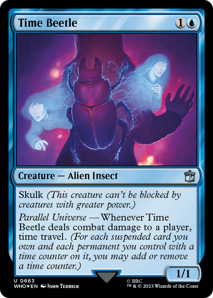 Time Beetle (WHO-663) - Doctor Who Foil