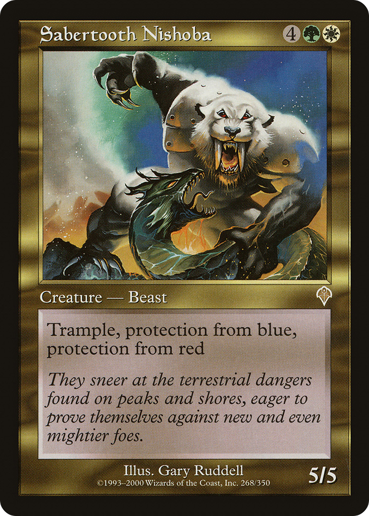 Sabertooth Nishoba (INV-268) - Invasion