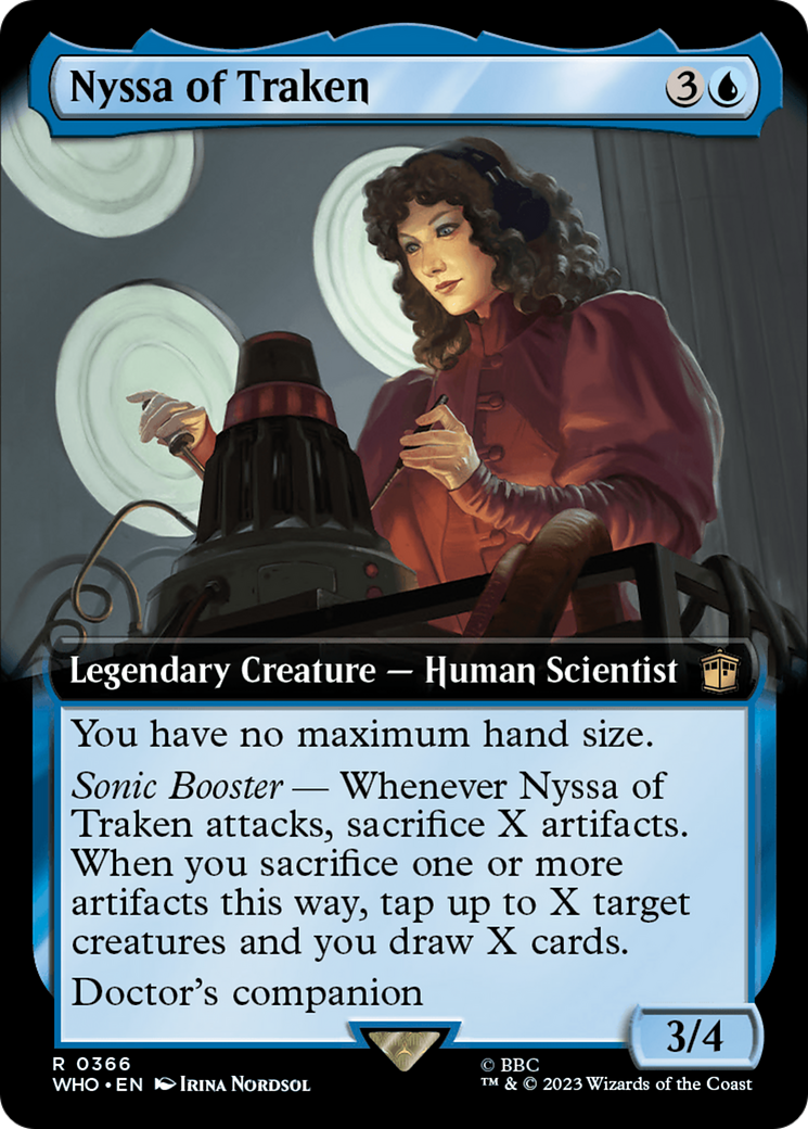 Nyssa of Traken (WHO-366) - Doctor Who: (Extended Art)