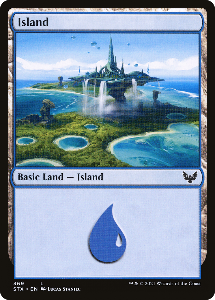 Island (STX-369) - Strixhaven: School of Mages Foil