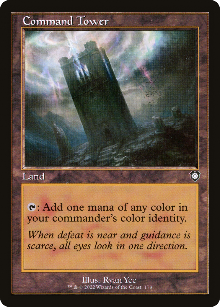 Command Tower (BRC-178) - The Brothers' War Commander