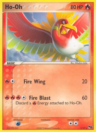 Ho-Oh 001 POP Series 5 - Rare