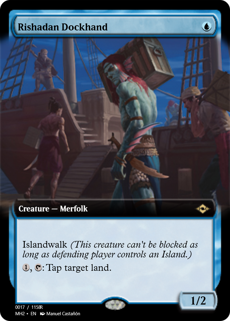 Rishadan Dockhand (PRM-91235) - Magic Online Promos Foil