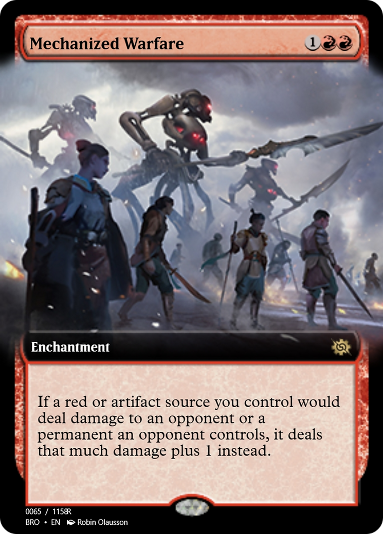 Mechanized Warfare (PRM-105738) - Magic Online Promos