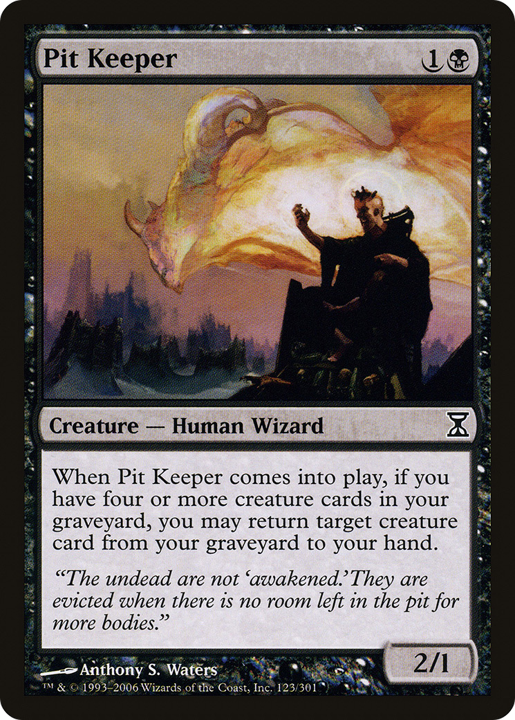 Pit Keeper (TSP-123) - Time Spiral