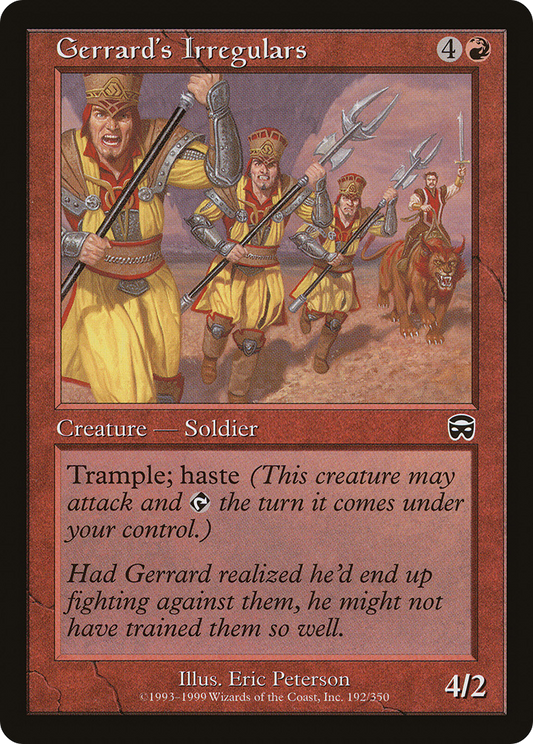 Gerrard's Irregulars (MMQ-192) - Mercadian Masques