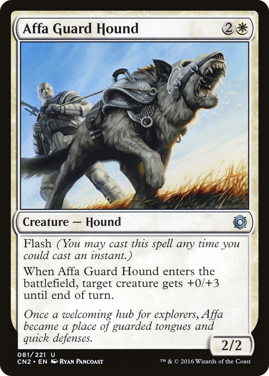 Affa Guard Hound (CN2-081) - Conspiracy: Take the Crown Foil