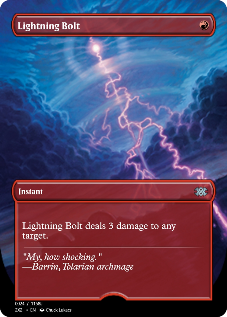 Lightning Bolt (PRM-102261) - Magic Online Promos Foil