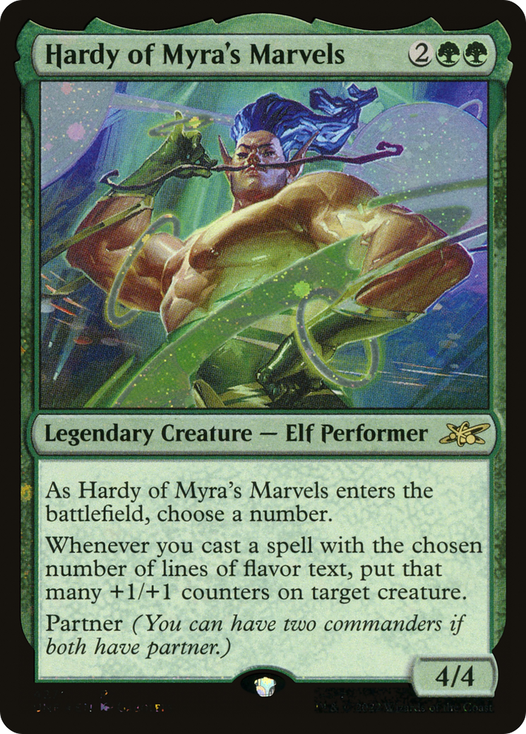 Hardy of Myra's Marvels (UNF-427) - Unfinity Foil