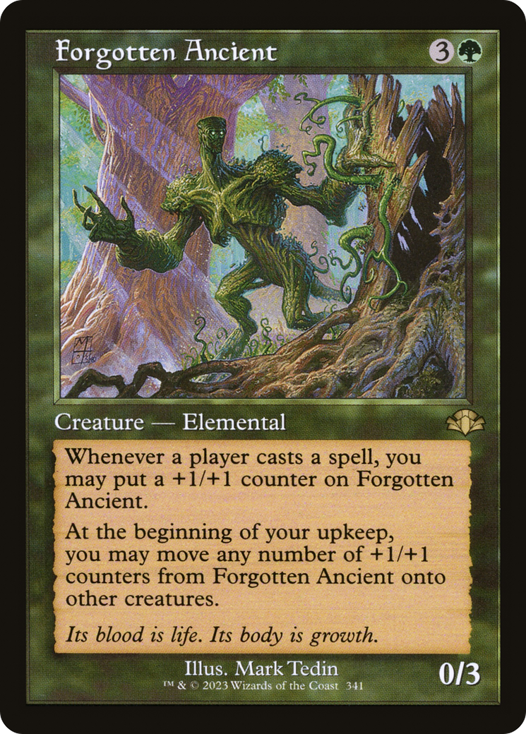 Forgotten Ancient (DMR-341) - Dominaria Remastered Foil