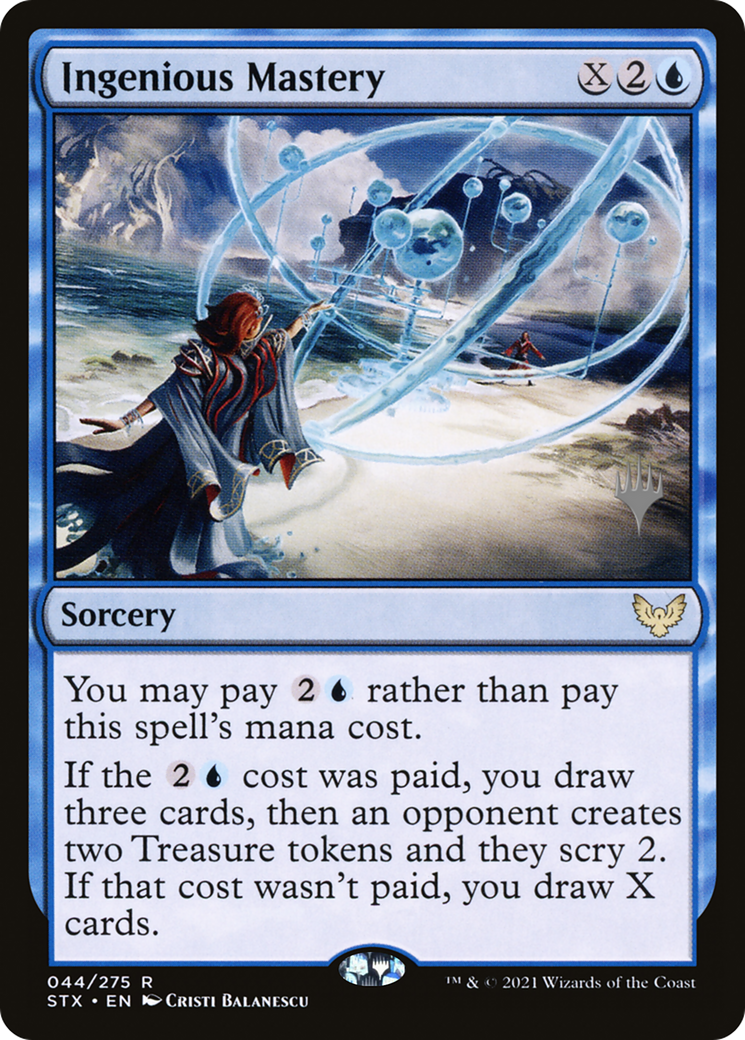 Ingenious Mastery (PPSTX-044) - Strixhaven: School of Mages Promos Foil