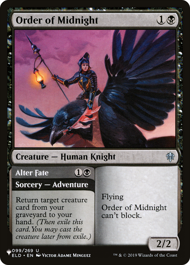Order of Midnight // Alter Fate (LIST-099/269) - The List