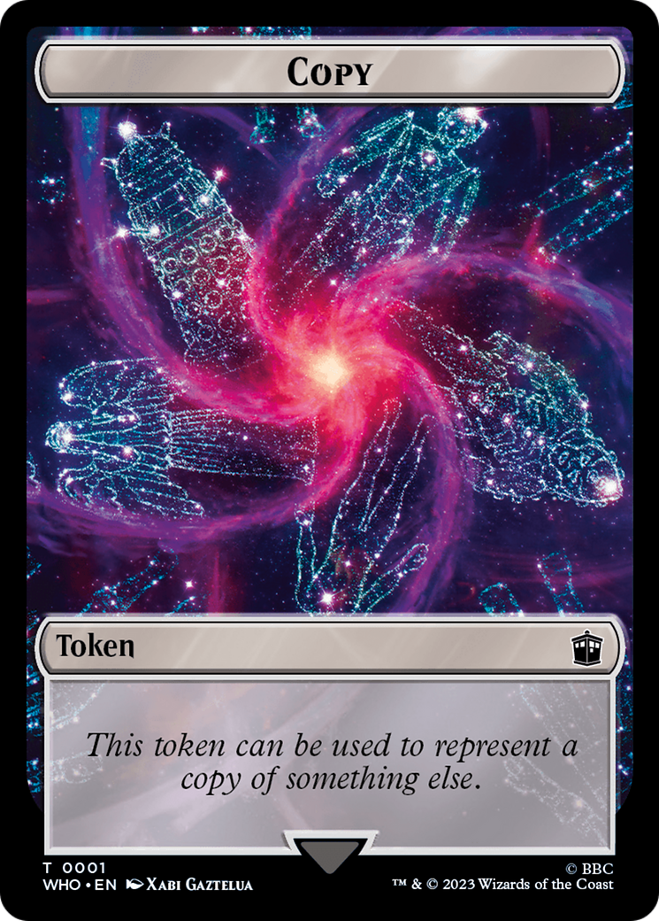 Copy (TWHO-001) - Doctor Who Tokens Foil
