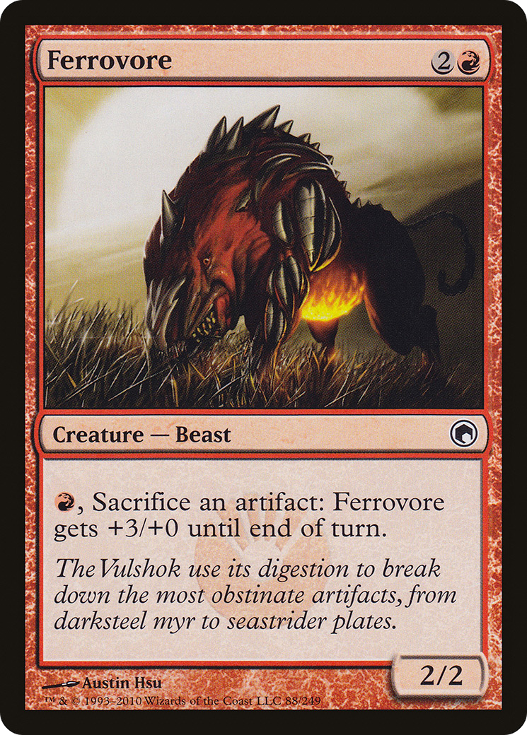 Ferrovore (SOM-088) - Scars of Mirrodin