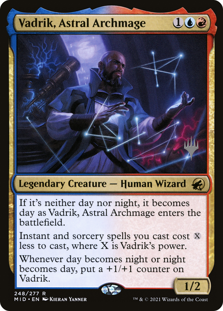 Vadrik, Astral Archmage (PPMID-248) - Innistrad: Midnight Hunt Promos