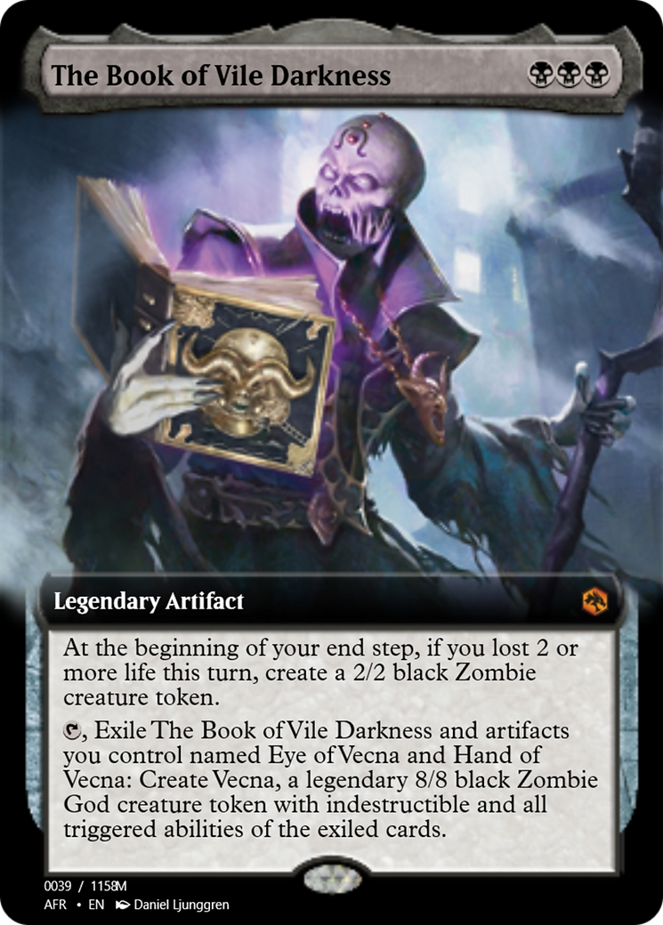 The Book of Vile Darkness (PRM-92694) - Magic Online Promos Foil