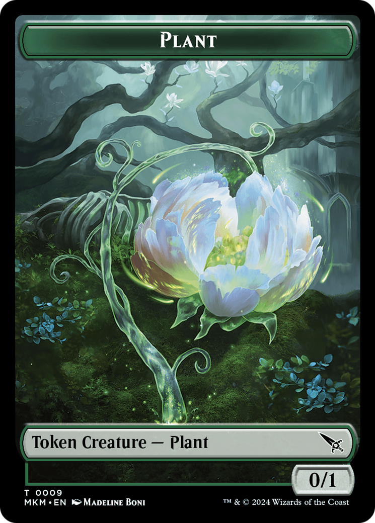 Plant (TMKM-009) - Murders at Karlov Manor Tokens Foil