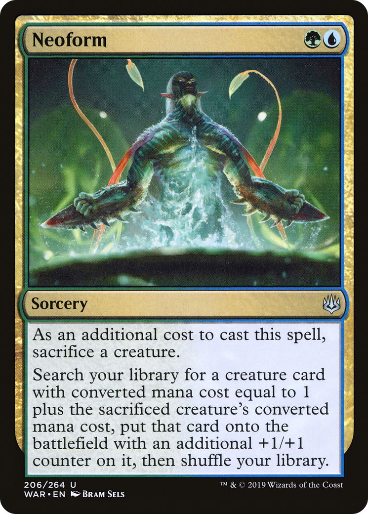 Neoform (WAR-206) - War of the Spark Foil (Japanese)
