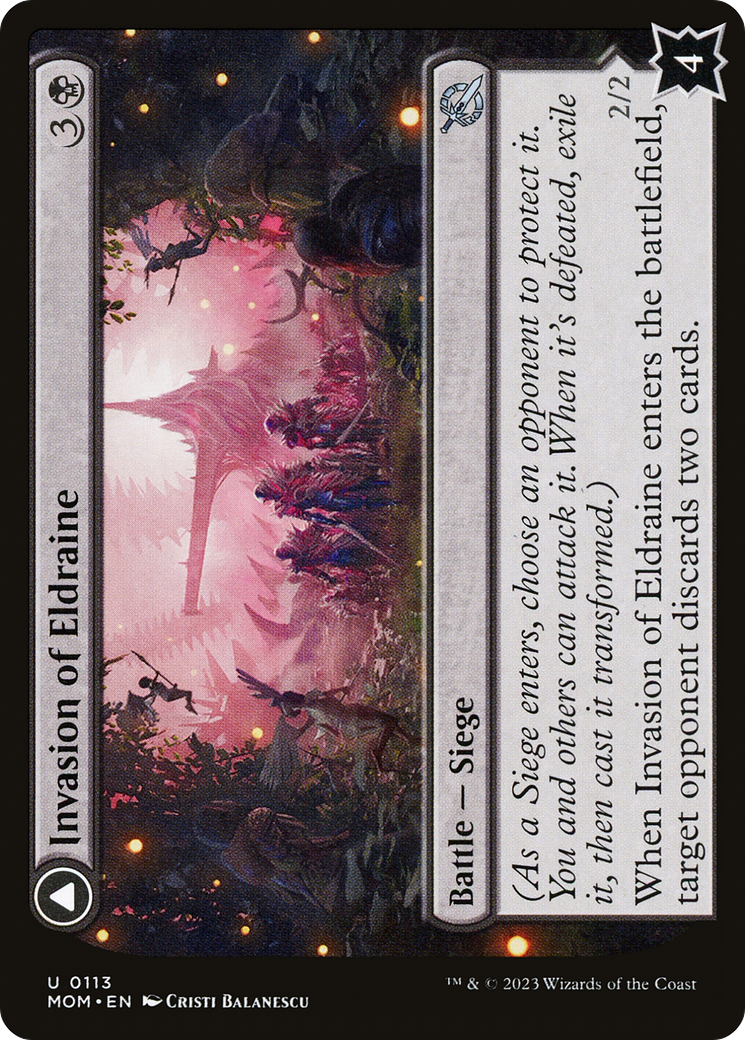 Invasion of Eldraine // Prickle Faeries (MOM-113) - March of the Machine
