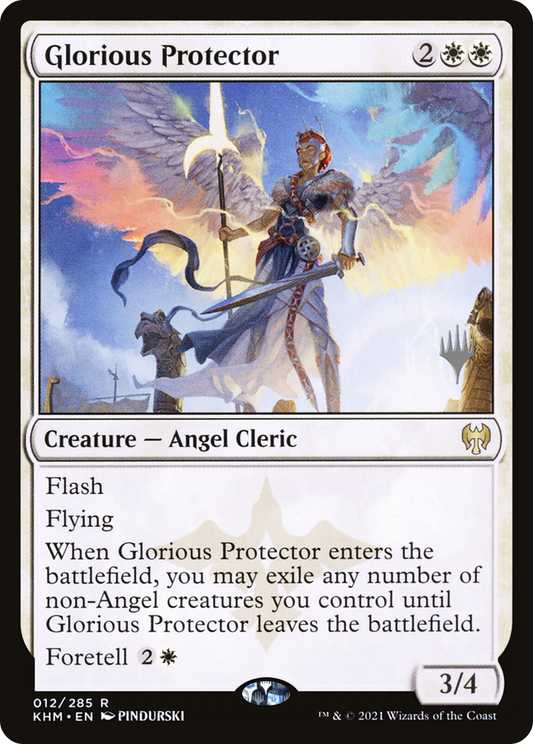 Glorious Protector (PPKHM-012) - Kaldheim Promos