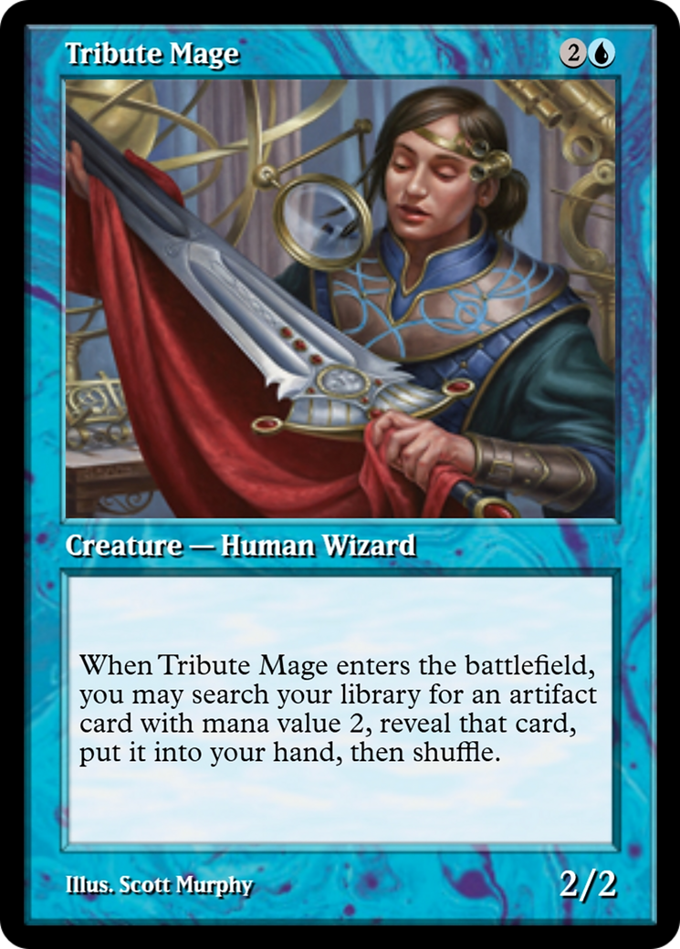 Tribute Mage (PRM-91249) - Magic Online Promos