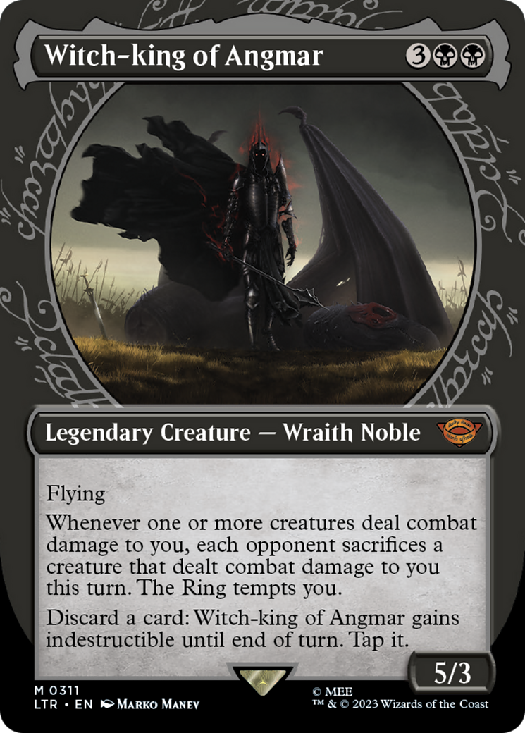 Witch-king of Angmar (LTR-311) - The Lord of the Rings: Tales of Middle-earth: (Showcase) (Borderless)