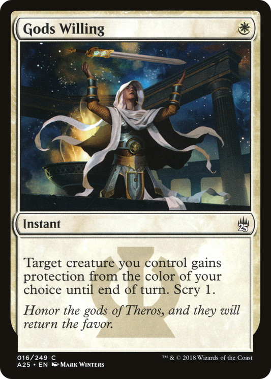 Gods Willing (A25-016) - Masters 25 Foil