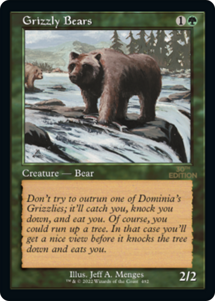 Grizzly Bears (30A-492) - 30th Anniversary Edition