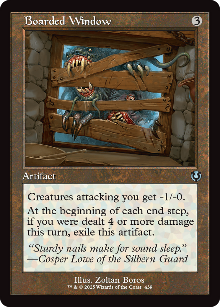 Boarded Window (INR-439) - Innistrad Remastered