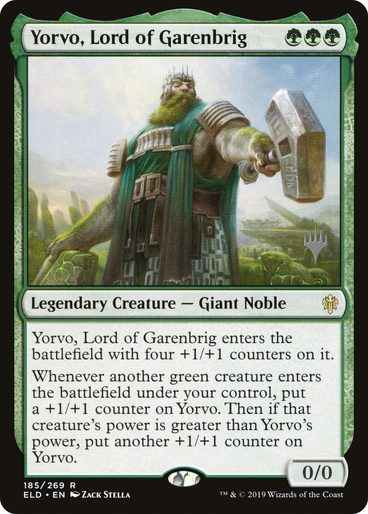 Yorvo, Lord of Garenbrig (PPELD-185P) - Throne of Eldraine Promos