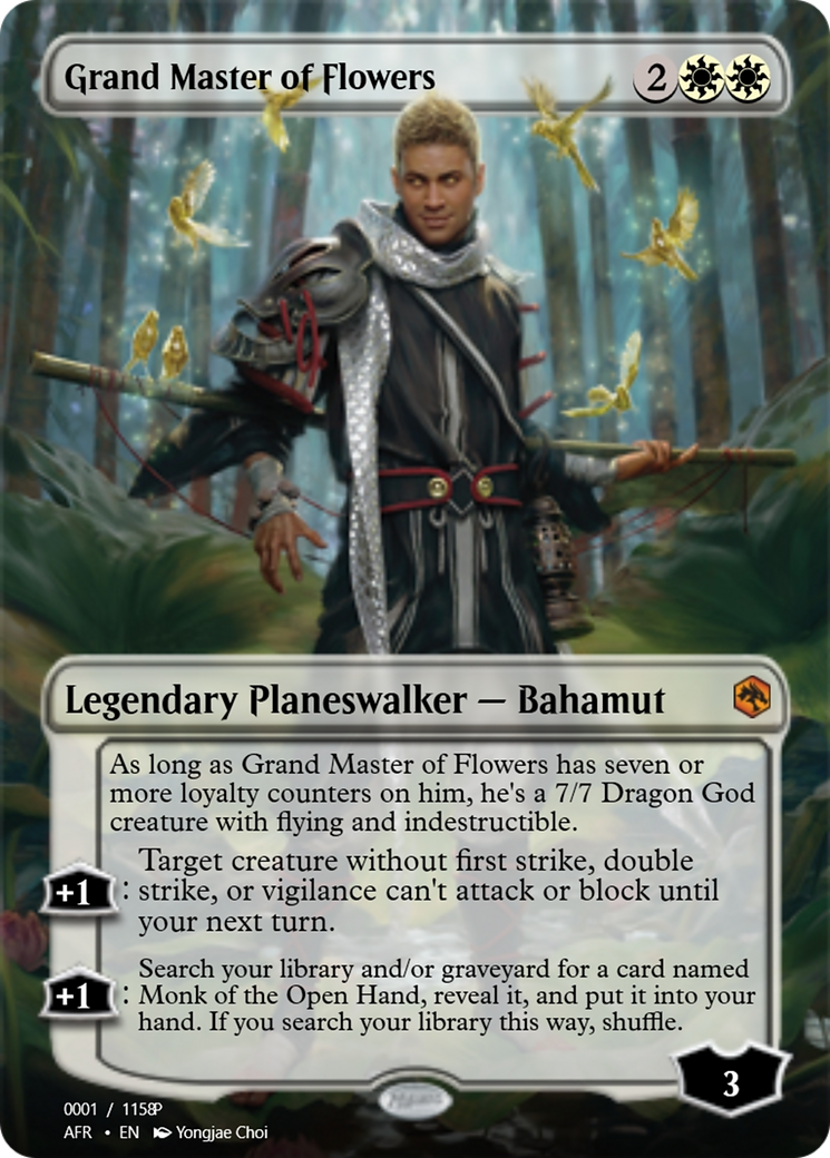 Grand Master of Flowers (PRM-92618) - Magic Online Promos